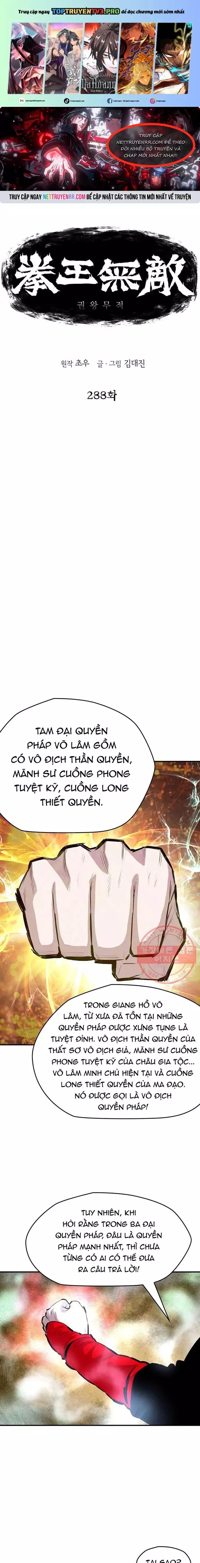 Bất Bại Quyền Ma Chapter 288 - Trang 2