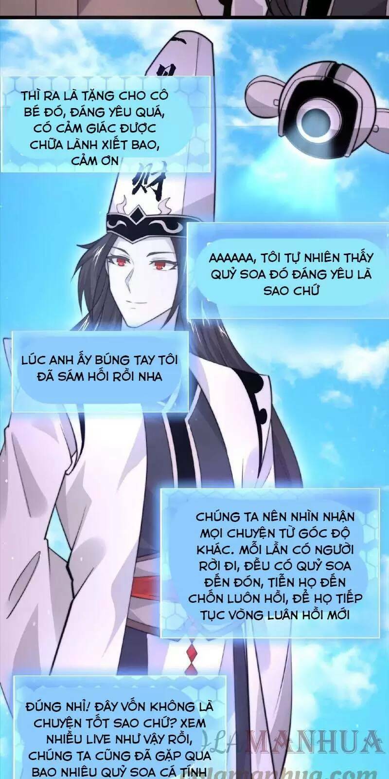 Bắt Đầu Livestream Ở Địa Phủ: Phát Sóng Trực Tiếp Ở Đây Ai Dám Đến Chapter 91 - Trang 2