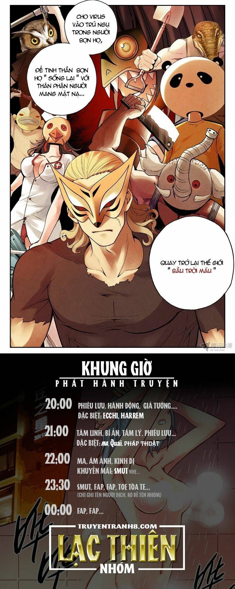 Bầu Trời Máu Chapter 102 - Trang 2