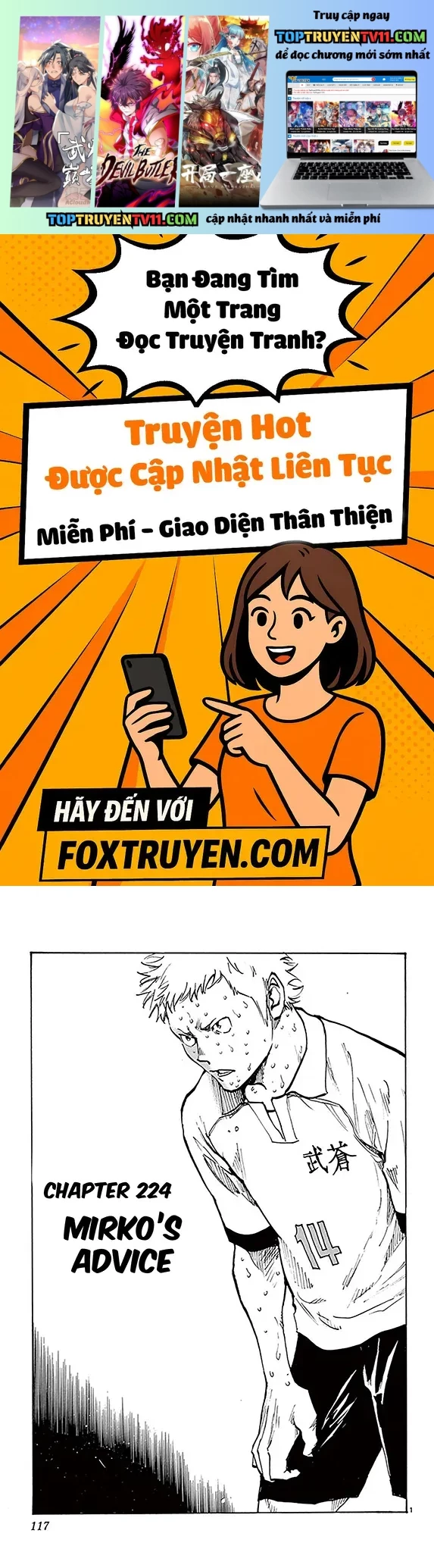 Be Blues! – Ao Ni Nare Chapter 224 - Trang 2