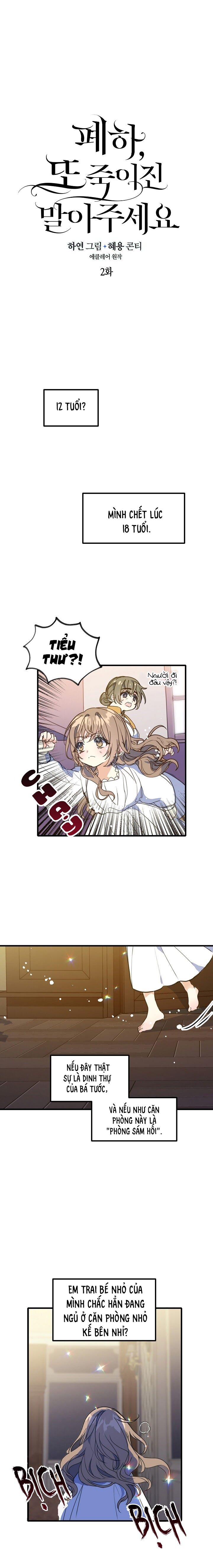 Bệ Hạ Xin Đừng Giết Tôi!!! Chapter 2 - Trang 2