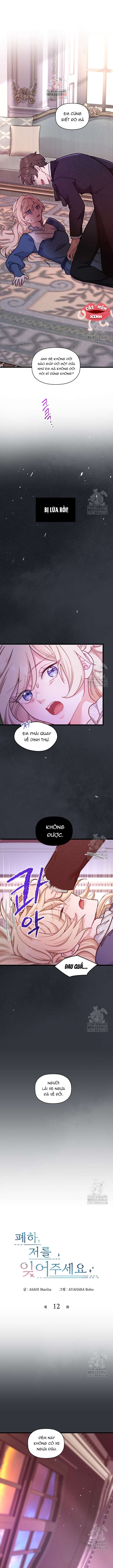 Bệ Hạ, Xin HãY Quên Tôi Đi Chapter 12 - Trang 2