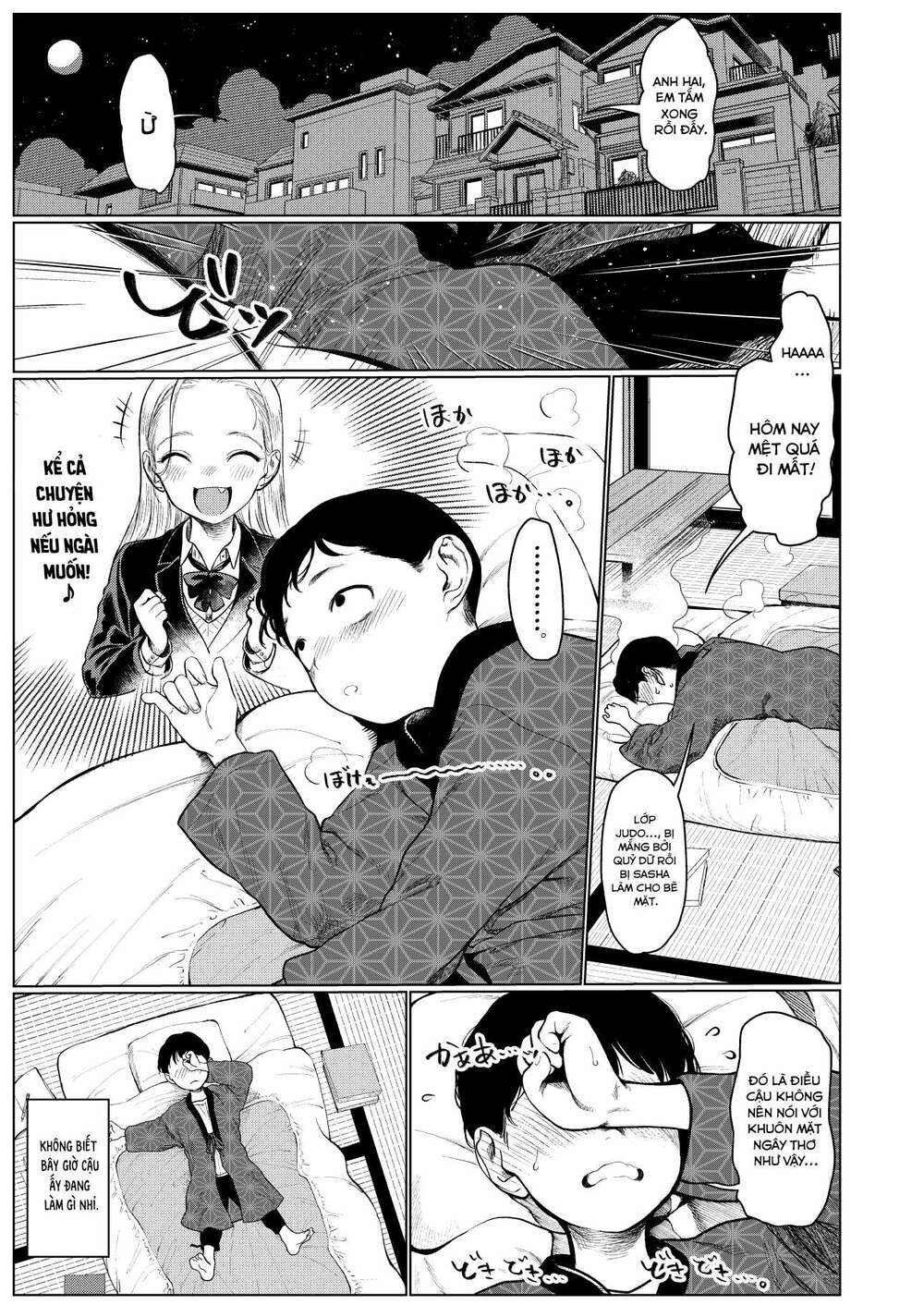 Bé Sơ Trung Sasha Và Thằng Bạn Otaku Cùng Lớp Chapter 10 - Trang 2