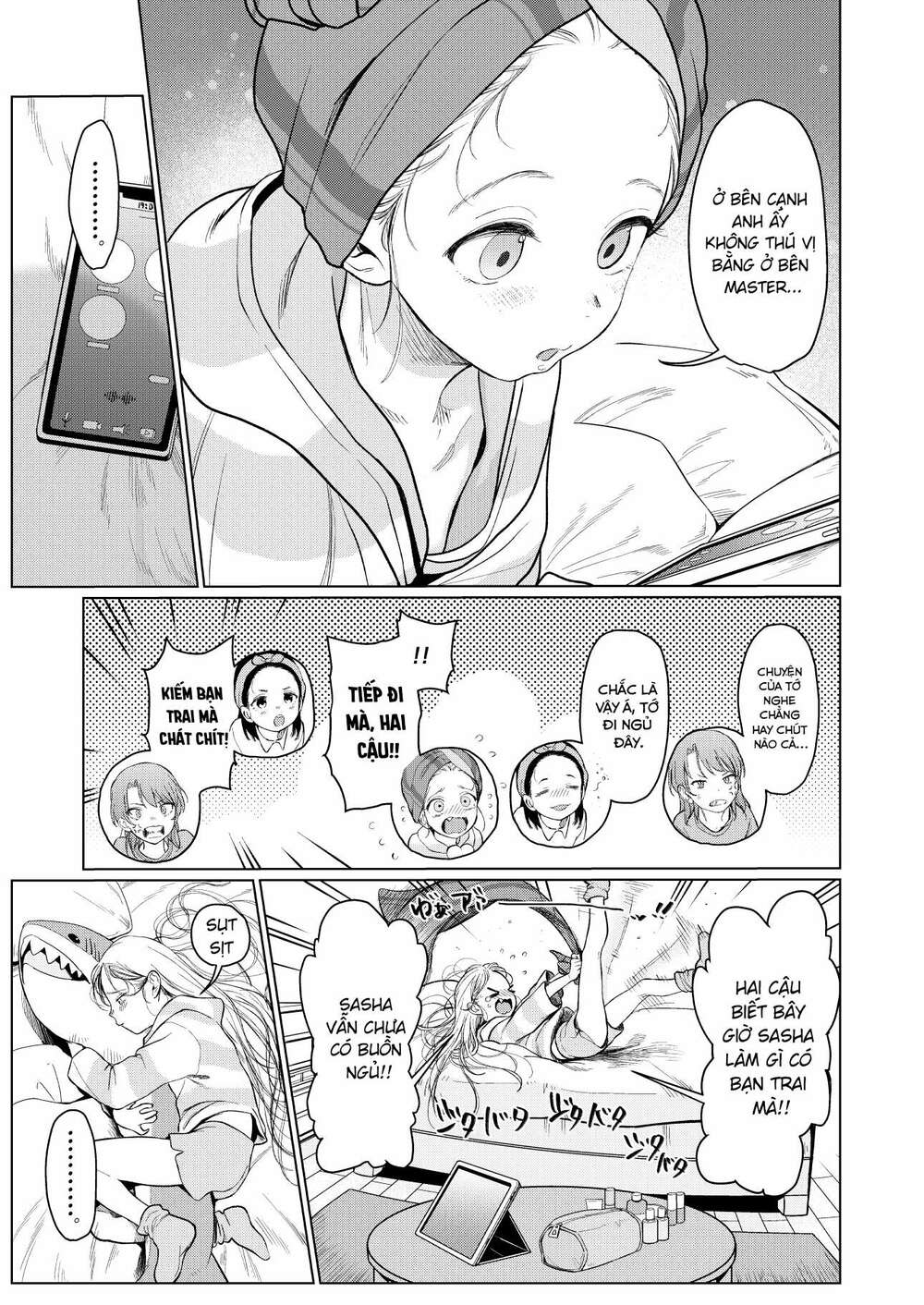 Bé Sơ Trung Sasha Và Thằng Bạn Otaku Cùng Lớp Chapter 10 - Trang 2