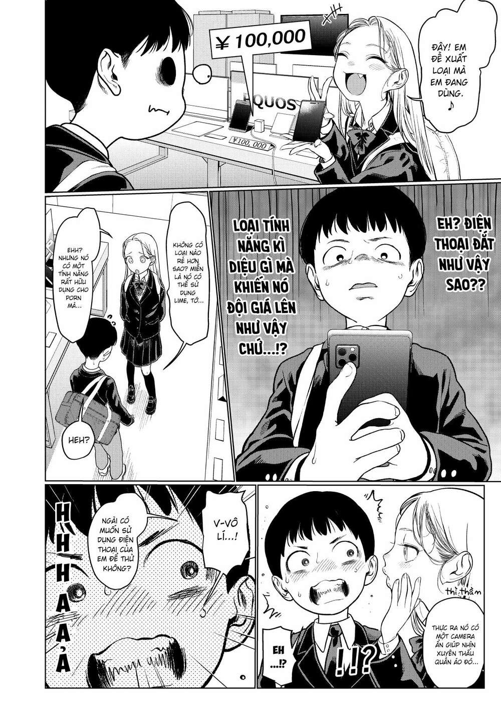 Bé Sơ Trung Sasha Và Thằng Bạn Otaku Cùng Lớp Chapter 12 - Trang 2