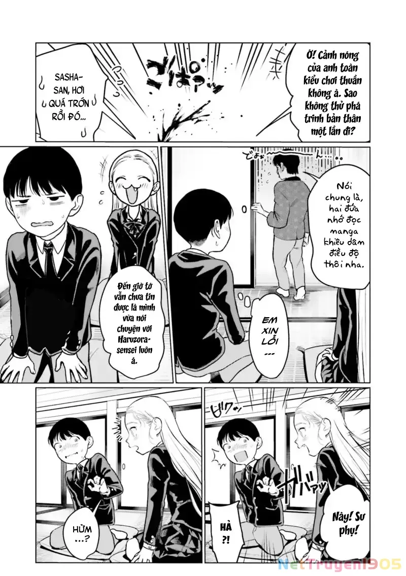 Bé Sơ Trung Sasha Và Thằng Bạn Otaku Cùng Lớp Chapter 22.8 - Trang 2