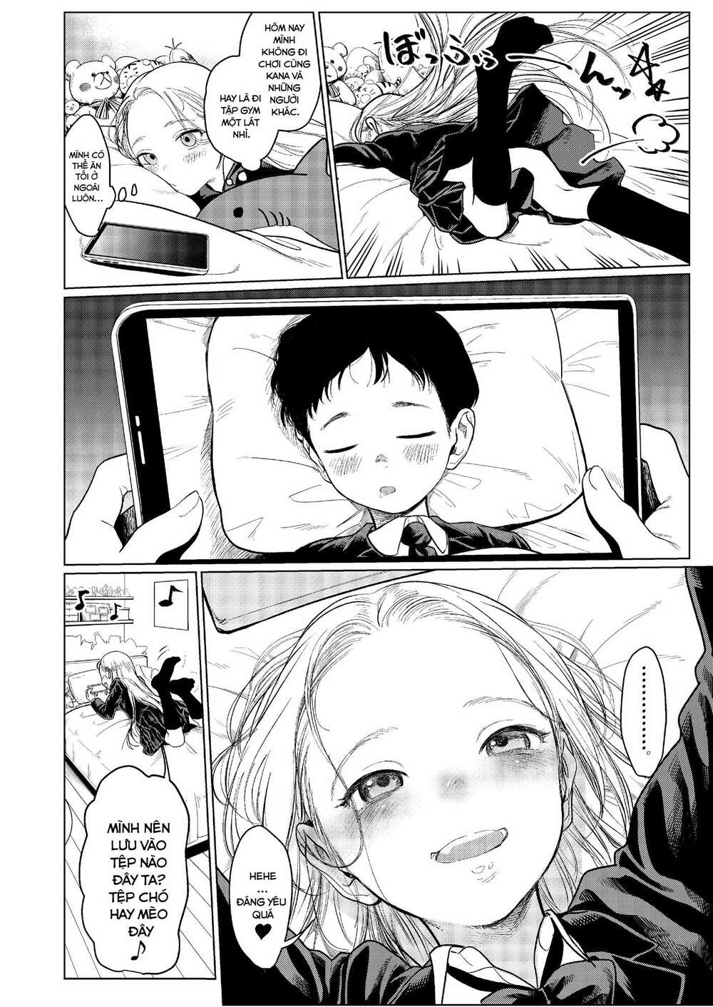 Bé Sơ Trung Sasha Và Thằng Bạn Otaku Cùng Lớp Chapter 5 - Trang 2