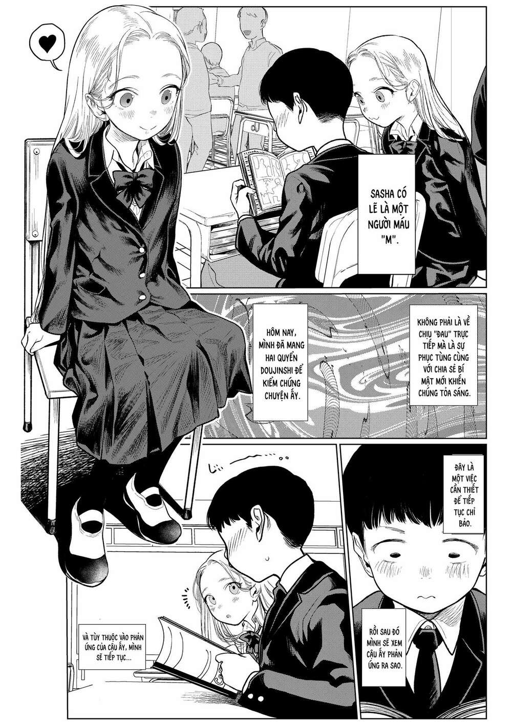 Bé Sơ Trung Sasha Và Thằng Bạn Otaku Cùng Lớp Chapter 7.5 - Trang 2