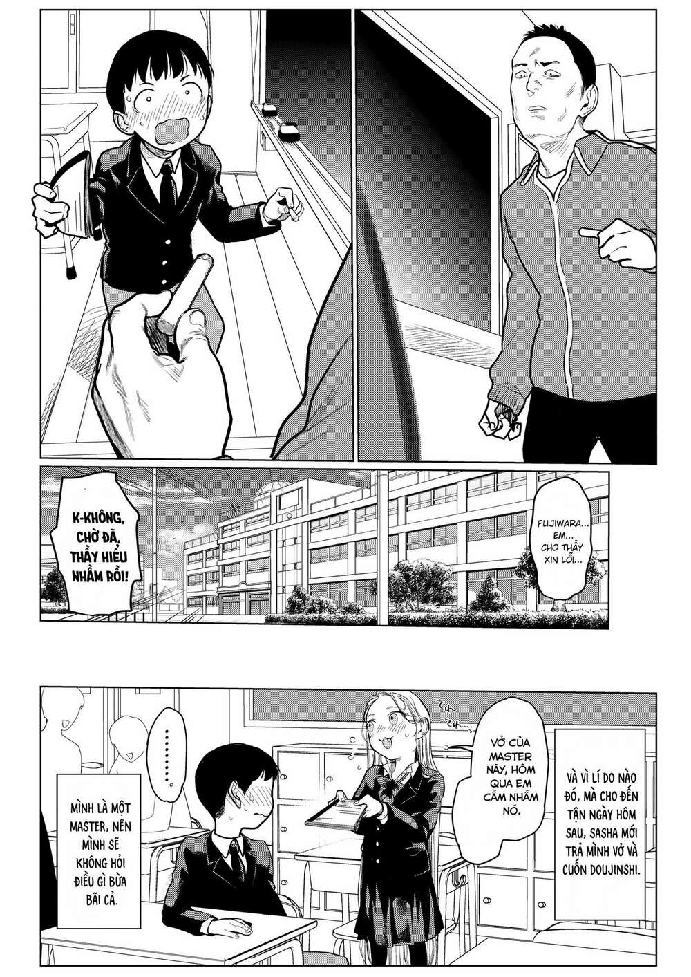 Bé Sơ Trung Sasha Và Thằng Bạn Otaku Cùng Lớp Chapter 7.5 - Trang 2