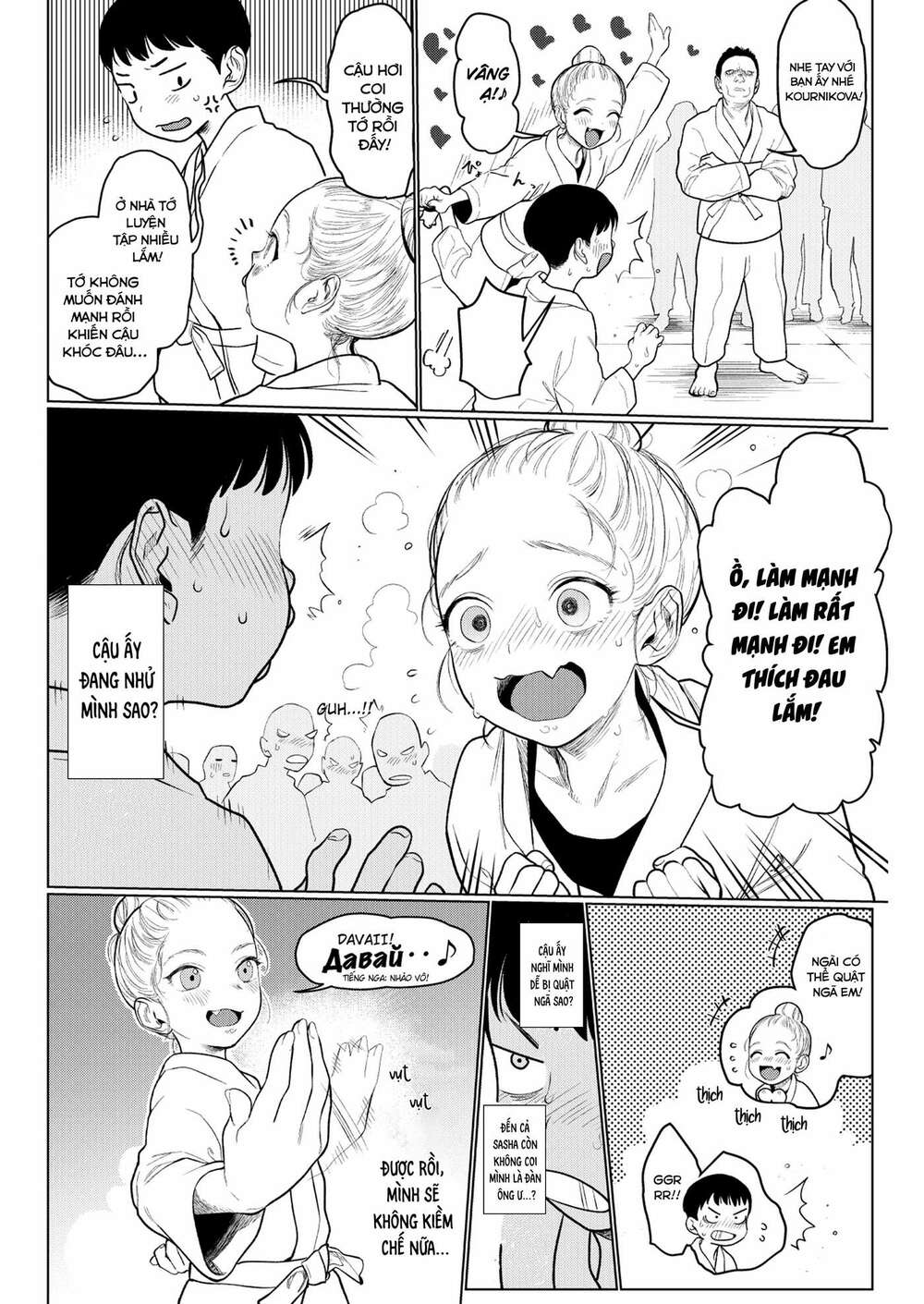 Bé Sơ Trung Sasha Và Thằng Bạn Otaku Cùng Lớp Chapter 7 - Trang 2