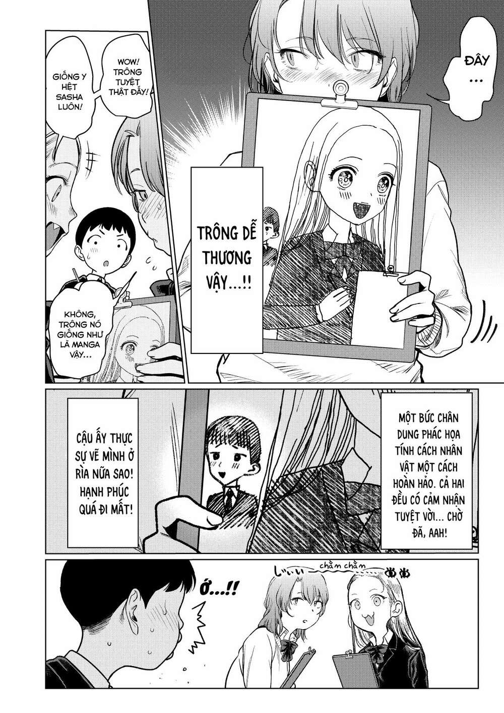 Bé Sơ Trung Sasha Và Thằng Bạn Otaku Cùng Lớp Chapter 8 - Trang 2