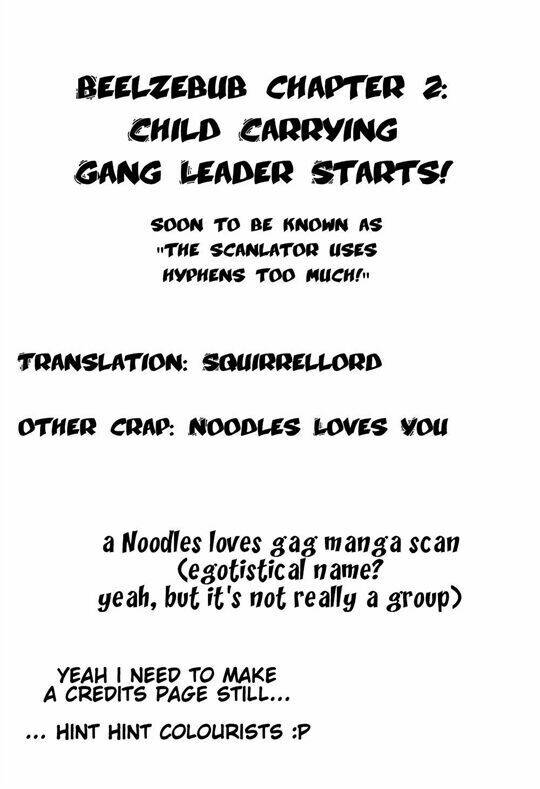 Beelzebub – Vua Quỷ Chapter 2 - Trang 2