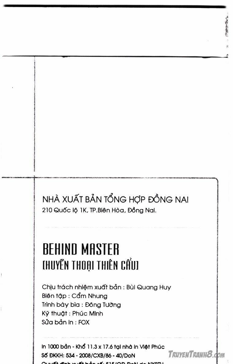 Behind Master – Huyền Thoại Thiên Cẩu Chapter 16.1 - Trang 2