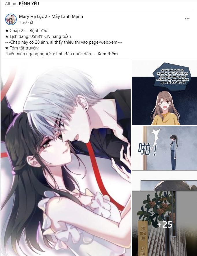 Bệnh Yêu Chapter 25.2 - Trang 2