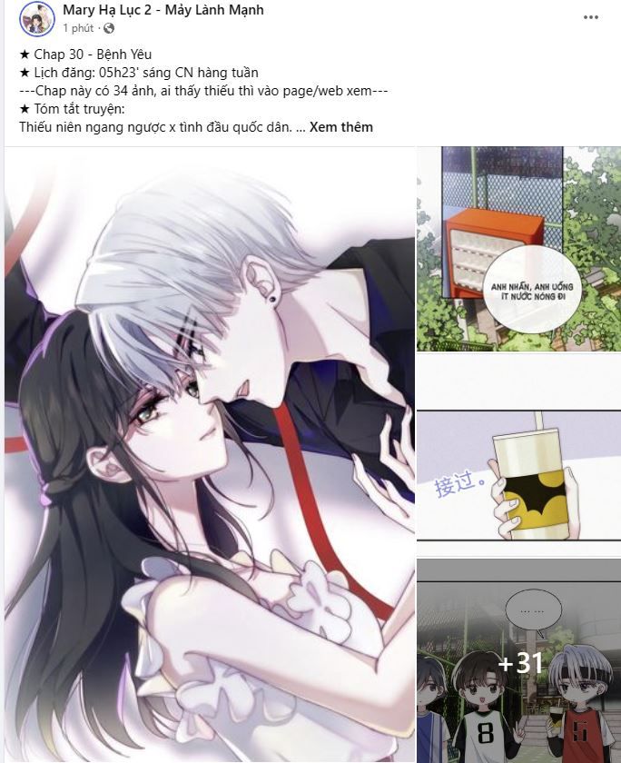 Bệnh Yêu Chapter 30.2 - Trang 2