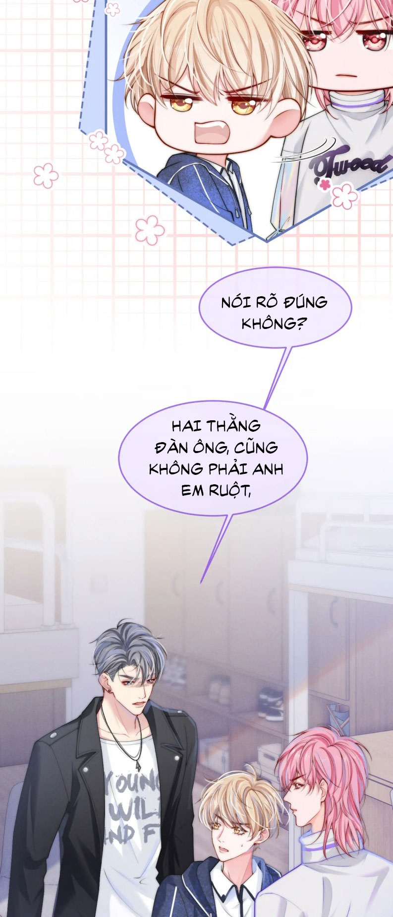 Bị Ép Xuyên Vào Phó Bản Dính Lấy Nhau Cùng Các Bạn Cùng Phòng Chapter 1 - Trang 2