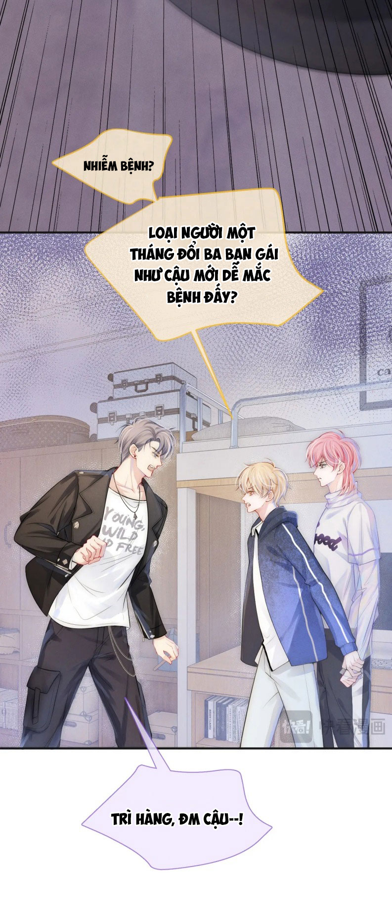 Bị Ép Xuyên Vào Phó Bản Dính Lấy Nhau Cùng Các Bạn Cùng Phòng Chapter 1 - Trang 2