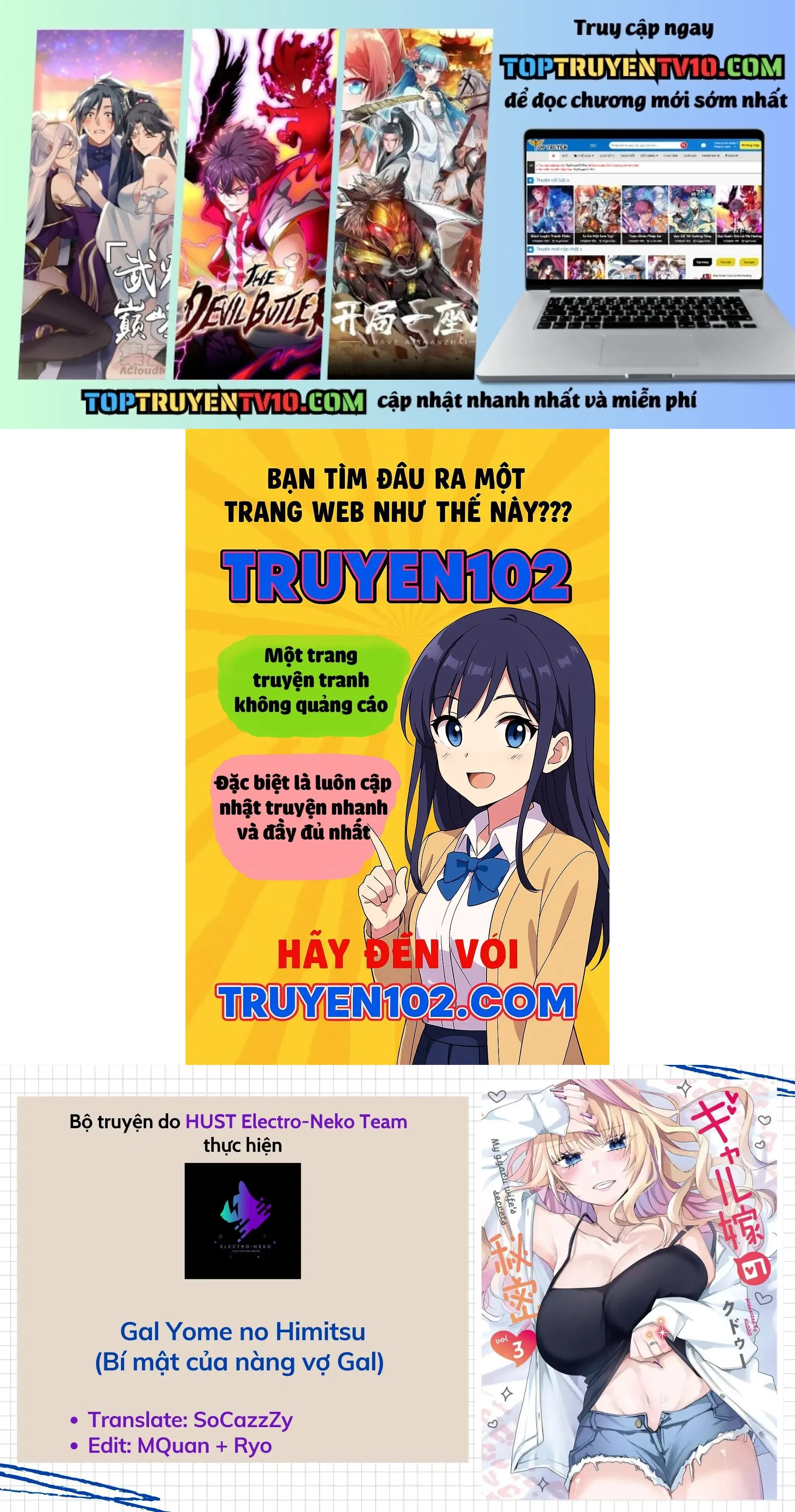 Bí Mật Của Cô Vợ Gyaru Chapter 37 - Trang 2