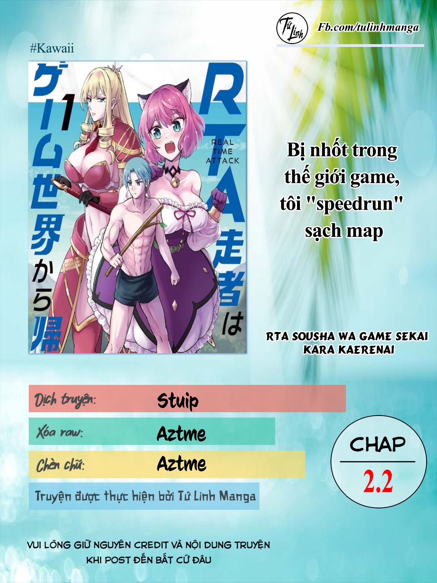 Bị Nhốt Trong Thế Giới Game, Tôi Chapter 2.2 - Trang 2