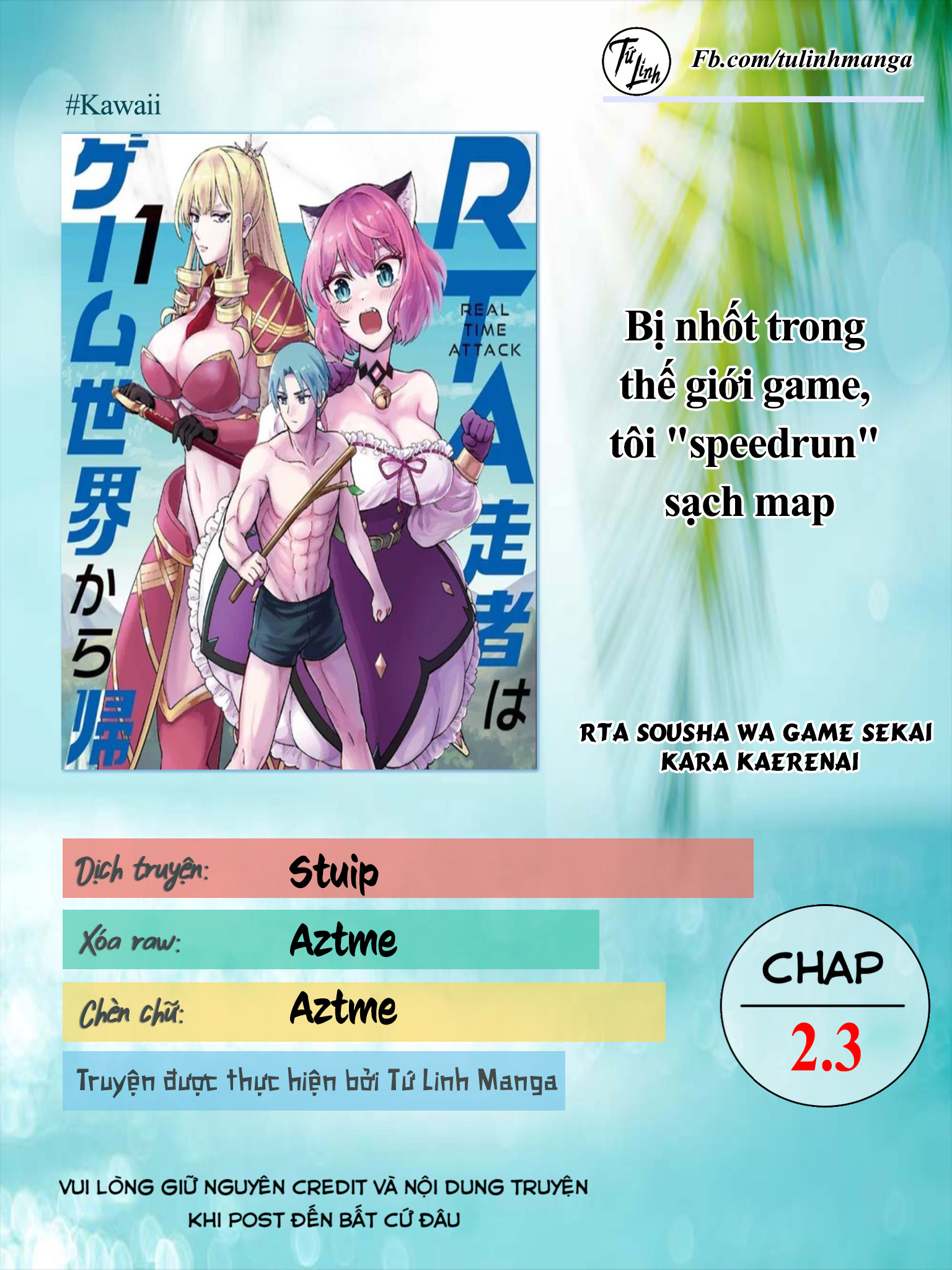 Bị Nhốt Trong Thế Giới Game, Tôi Chapter 2.3 - Trang 2