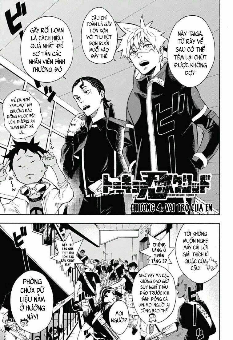 Biệt Đội Shinobi Chapter 4 - Trang 2