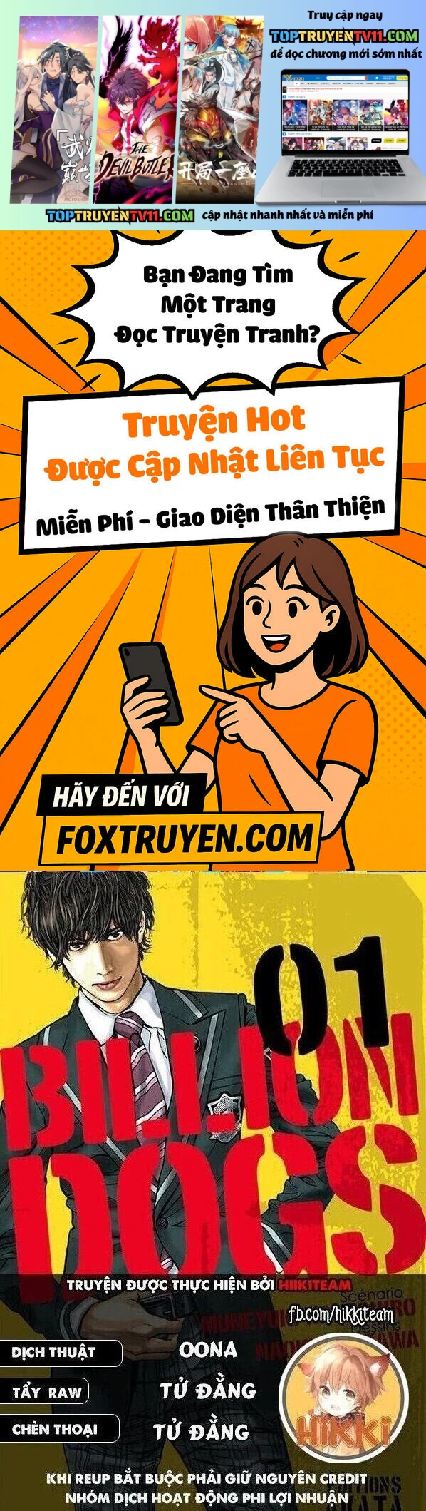 Billion Dogs Chapter 64 - Trang 2