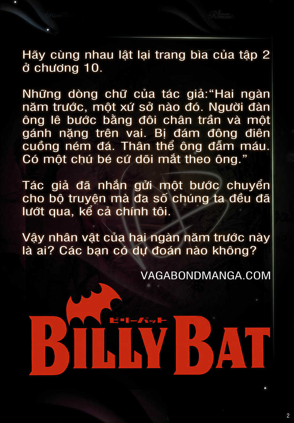 Billy Bat Chapter 13 - Trang 2