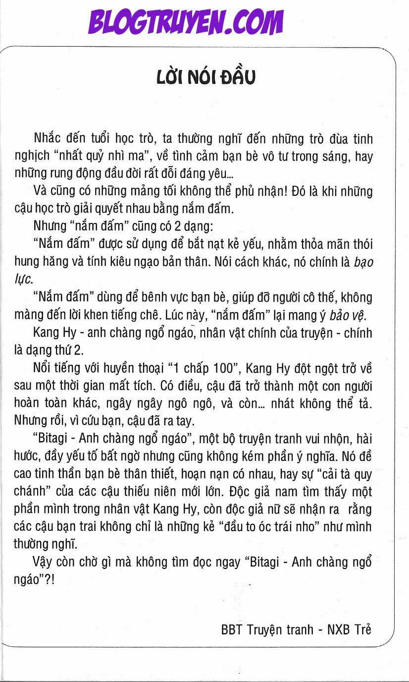 Bitagi – Anh Chàng Ngổ Ngáo Chapter 8 - Trang 2