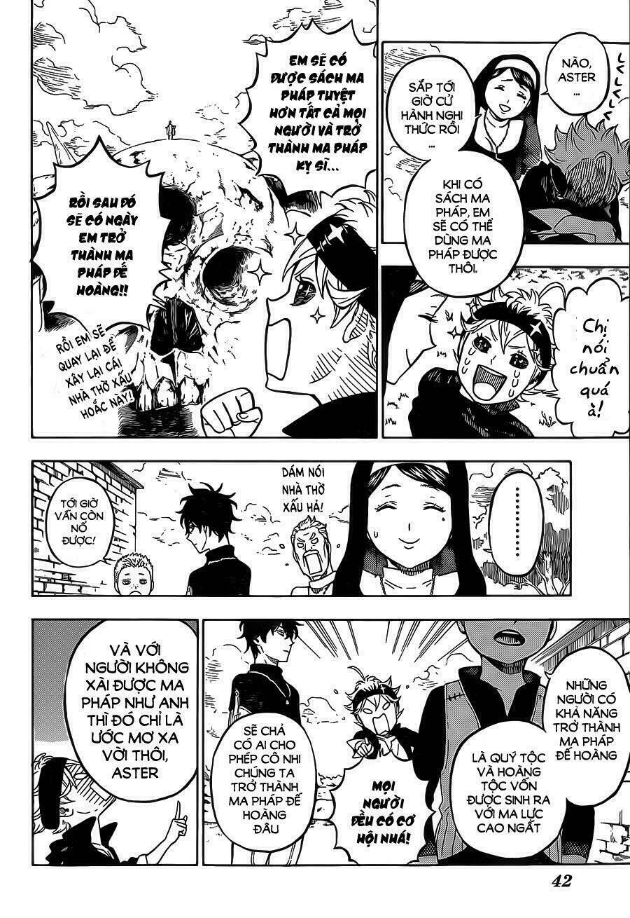Black Clover – Pháp Sư Không Phép Thuật Chapter 1 - Trang 2