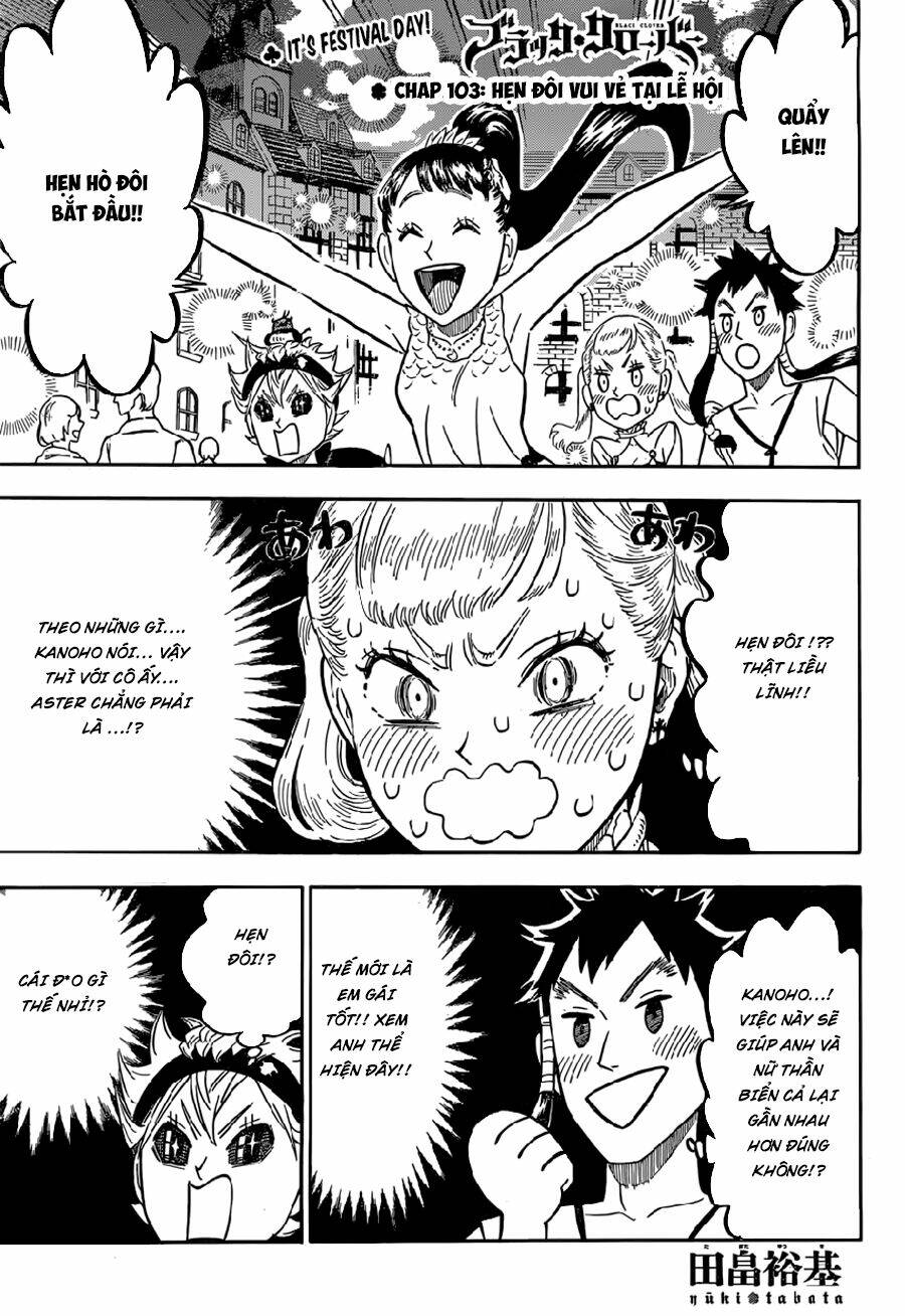 Black Clover – Pháp Sư Không Phép Thuật Chapter 103 - Trang 2