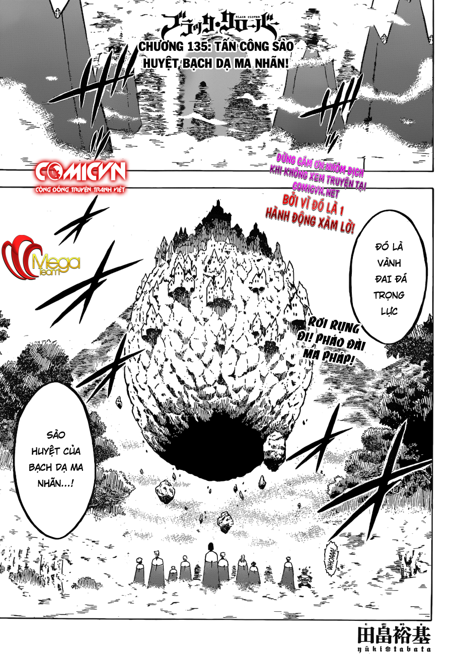 Black Clover – Pháp Sư Không Phép Thuật Chapter 135 - Trang 2