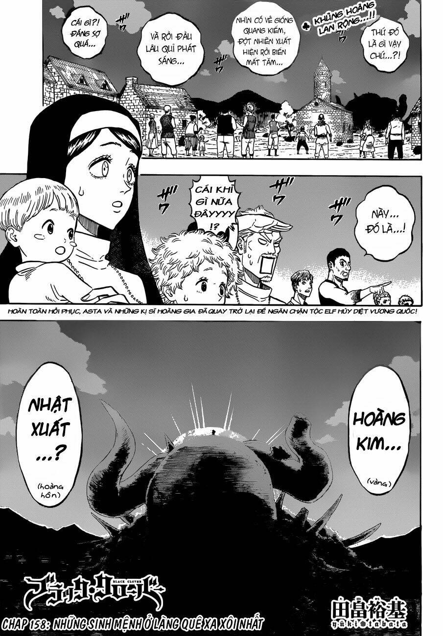 Black Clover – Pháp Sư Không Phép Thuật Chapter 158 - Trang 2