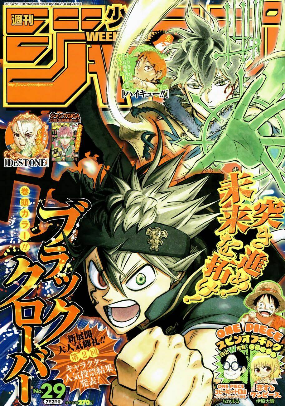 Black Clover – Pháp Sư Không Phép Thuật Chapter 161 - Trang 2