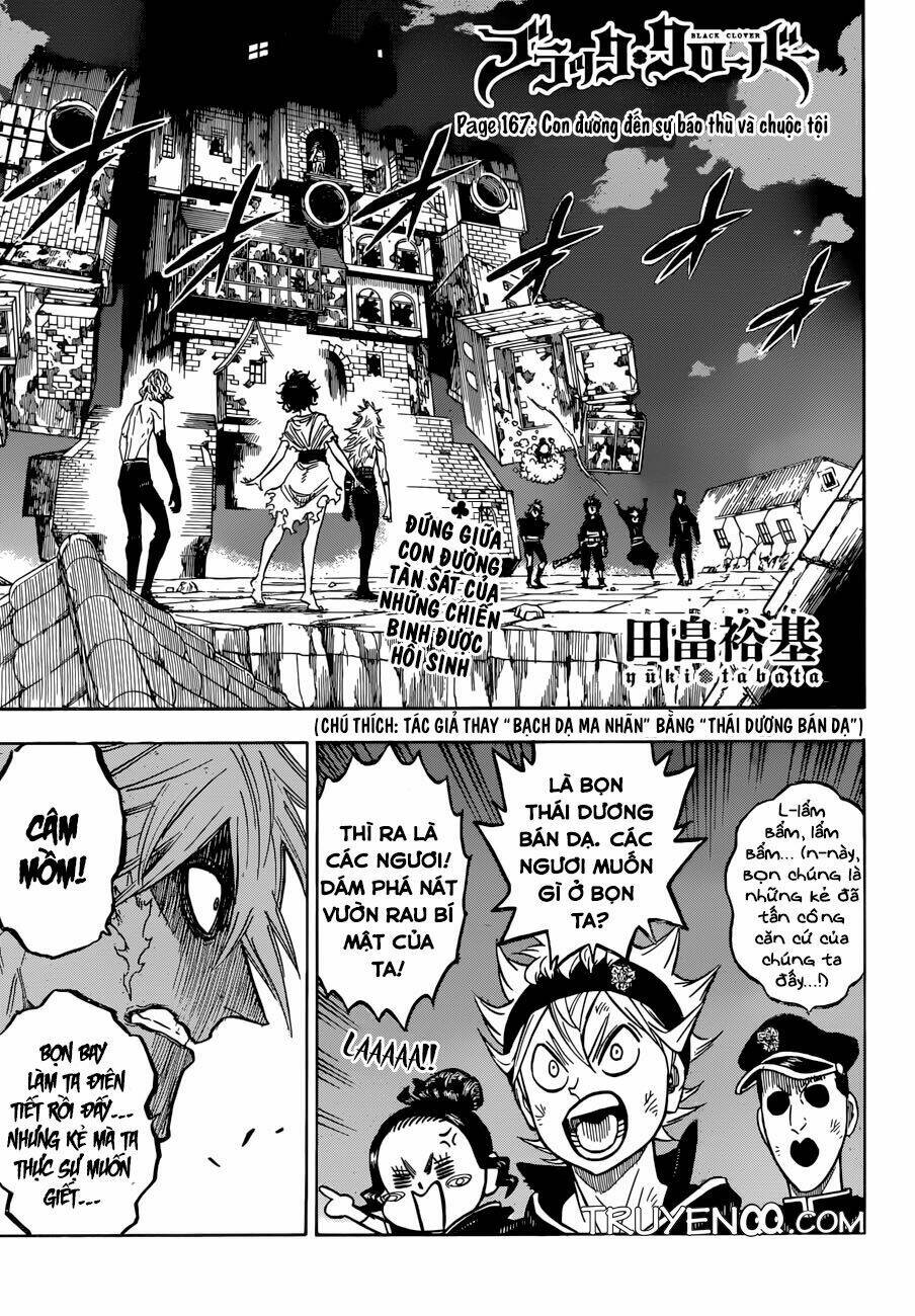 Black Clover – Pháp Sư Không Phép Thuật Chapter 167 - Trang 2