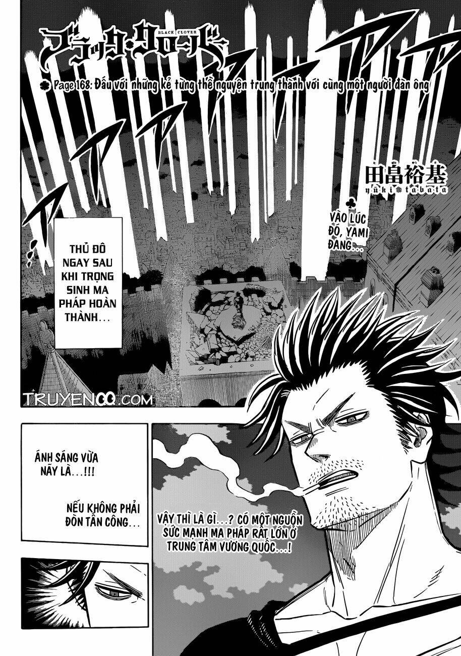 Black Clover – Pháp Sư Không Phép Thuật Chapter 168 - Trang 2