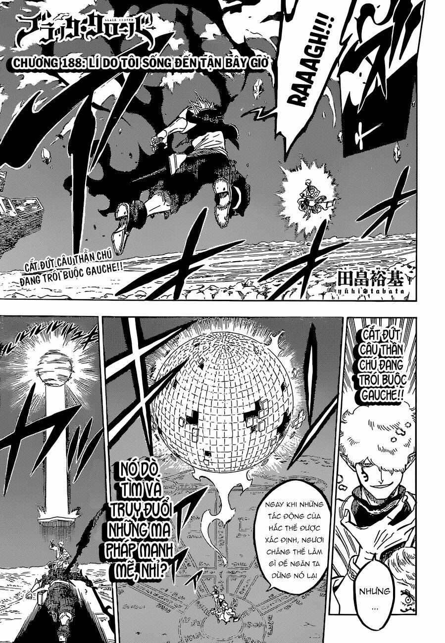 Black Clover – Pháp Sư Không Phép Thuật Chapter 188 - Trang 2