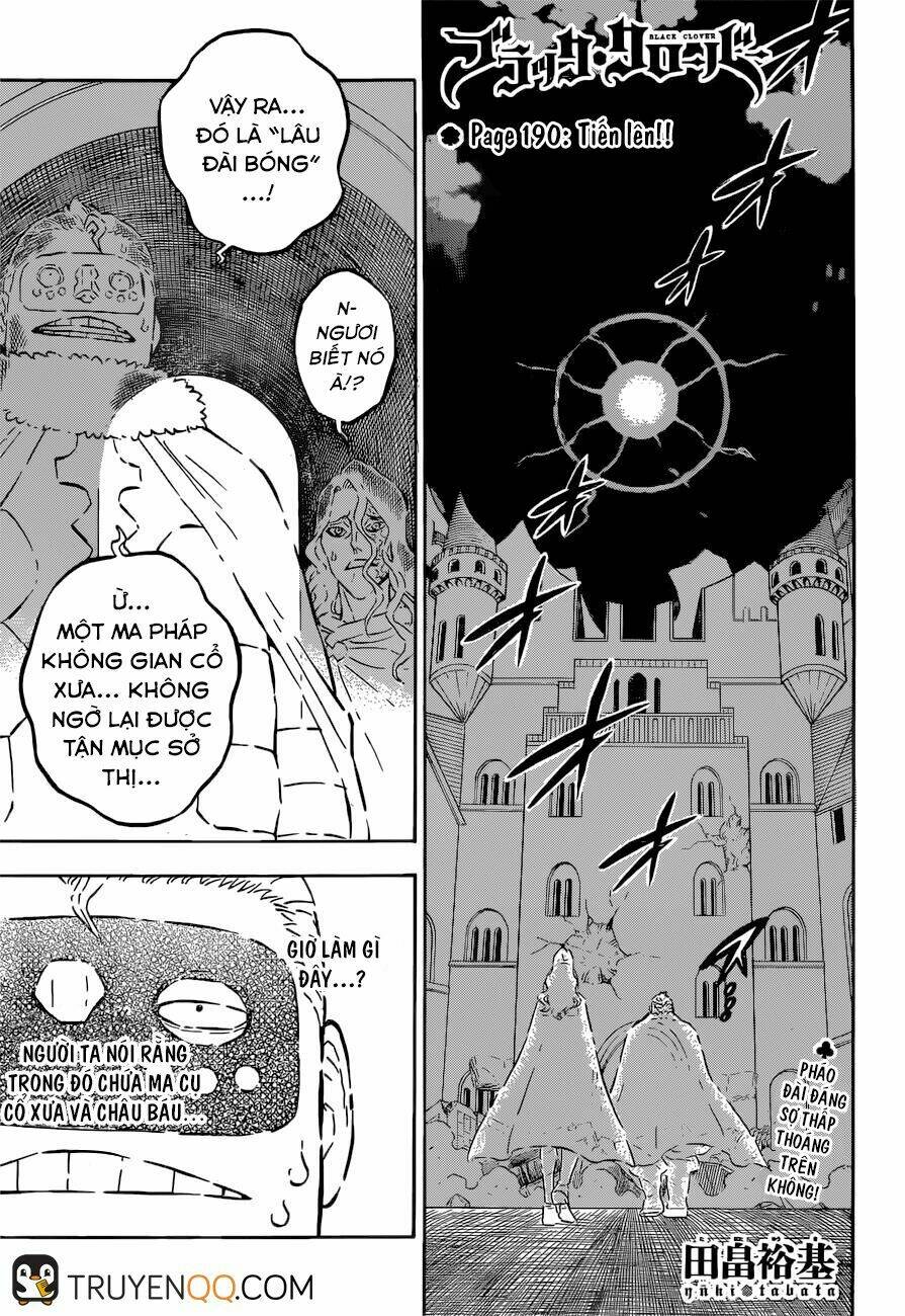 Black Clover – Pháp Sư Không Phép Thuật Chapter 190 - Trang 2