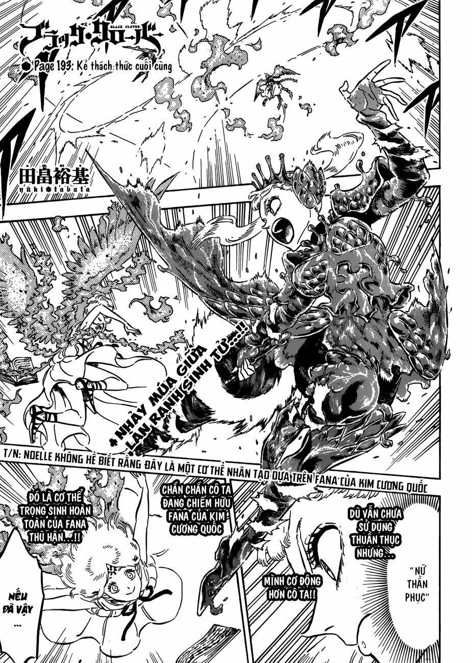 Black Clover – Pháp Sư Không Phép Thuật Chapter 193 - Trang 2