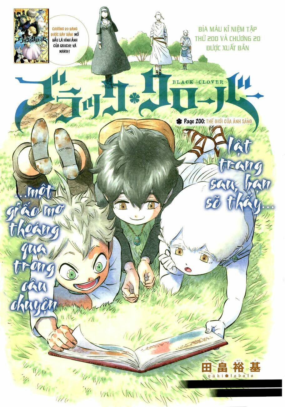 Black Clover – Pháp Sư Không Phép Thuật Chapter 200 - Trang 2