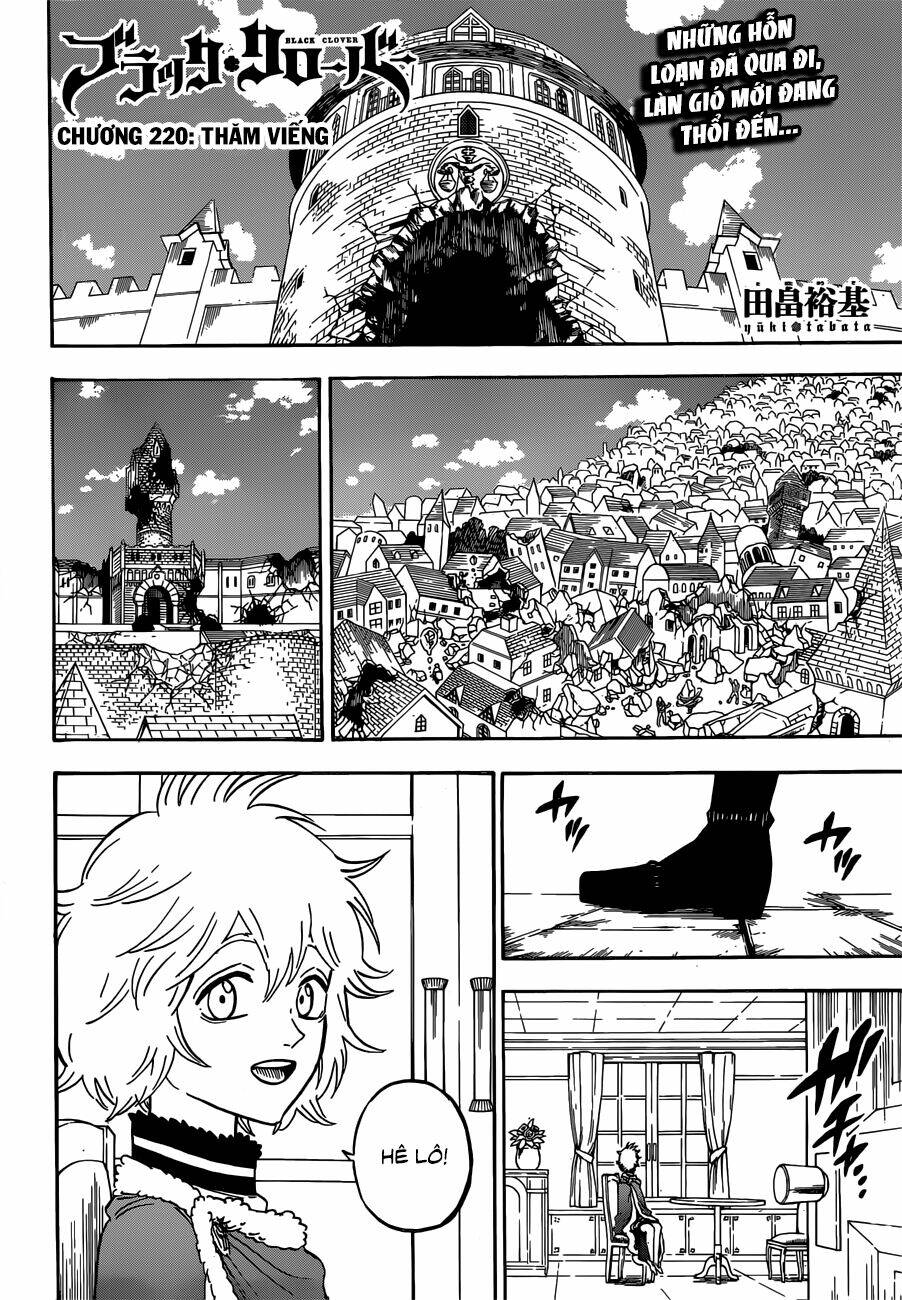 Black Clover – Pháp Sư Không Phép Thuật Chapter 220 - Trang 2