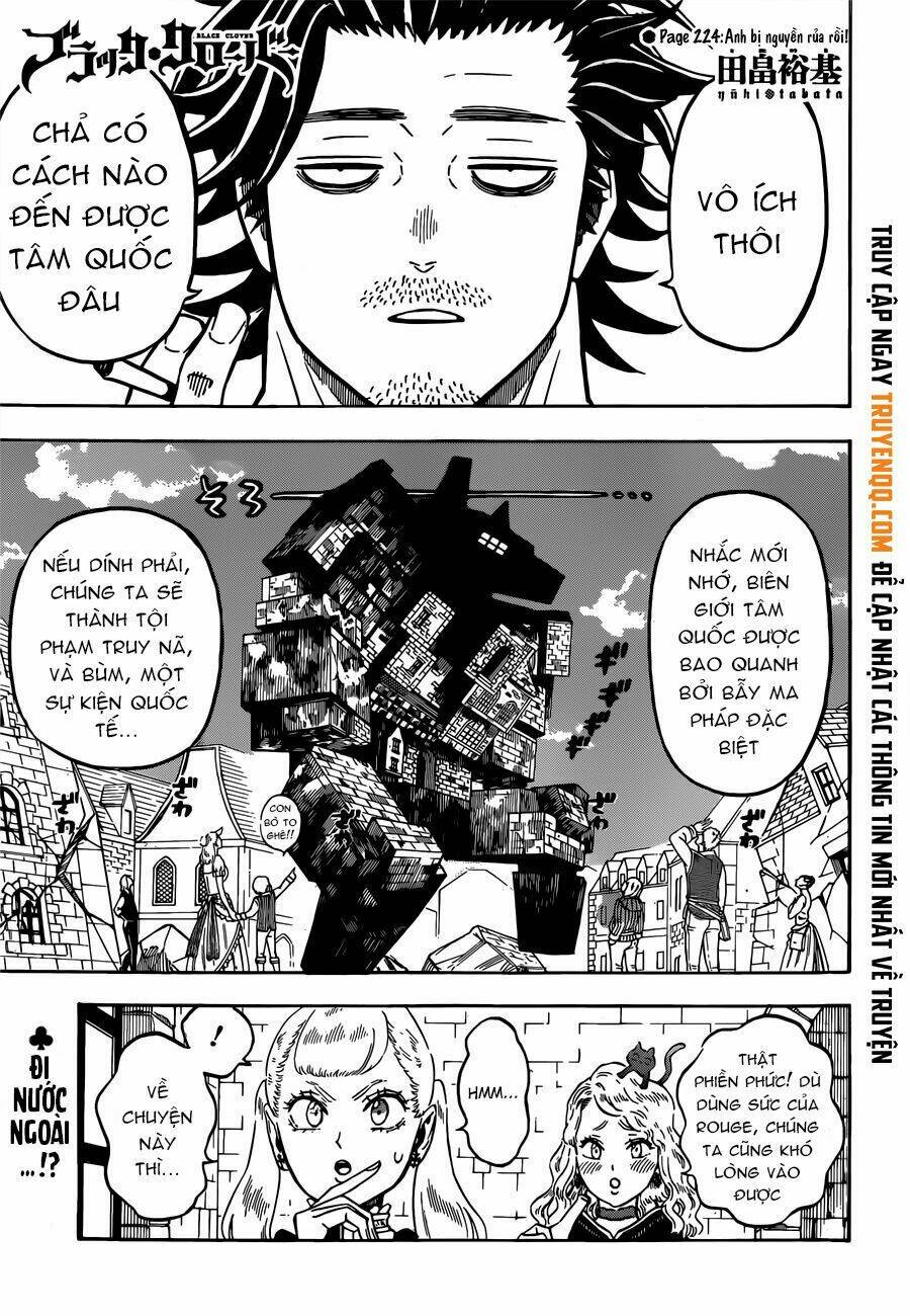 Black Clover – Pháp Sư Không Phép Thuật Chapter 224 - Trang 2