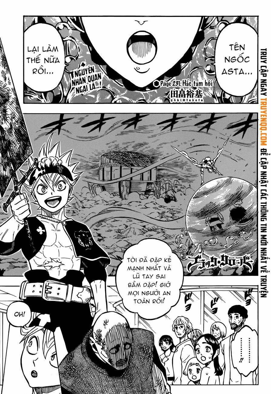 Black Clover – Pháp Sư Không Phép Thuật Chapter 231 - Trang 2