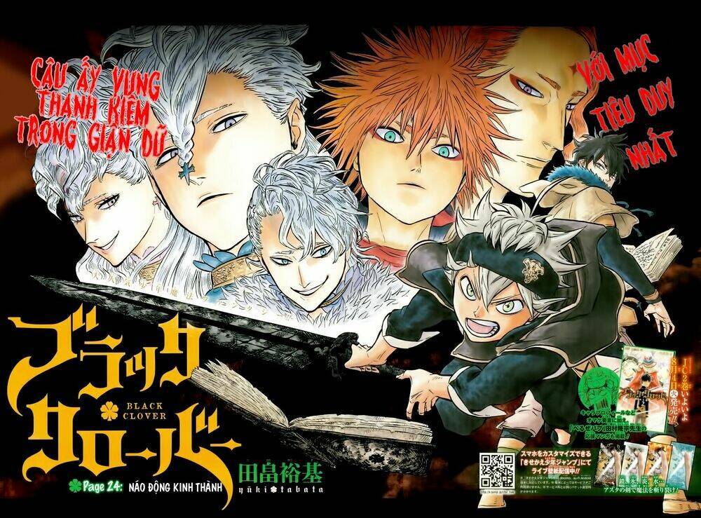 Black Clover – Pháp Sư Không Phép Thuật Chapter 24 - Trang 2