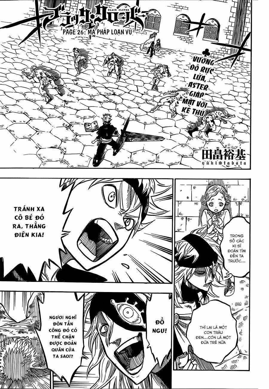 Black Clover – Pháp Sư Không Phép Thuật Chapter 26 - Trang 2