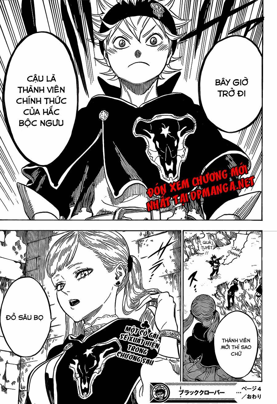 Black Clover – Pháp Sư Không Phép Thuật Chapter 4 - Trang 2