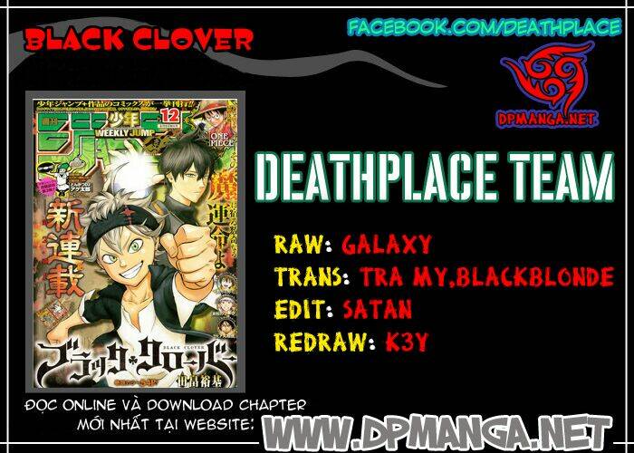 Black Clover – Pháp Sư Không Phép Thuật Chapter 40 - Trang 2