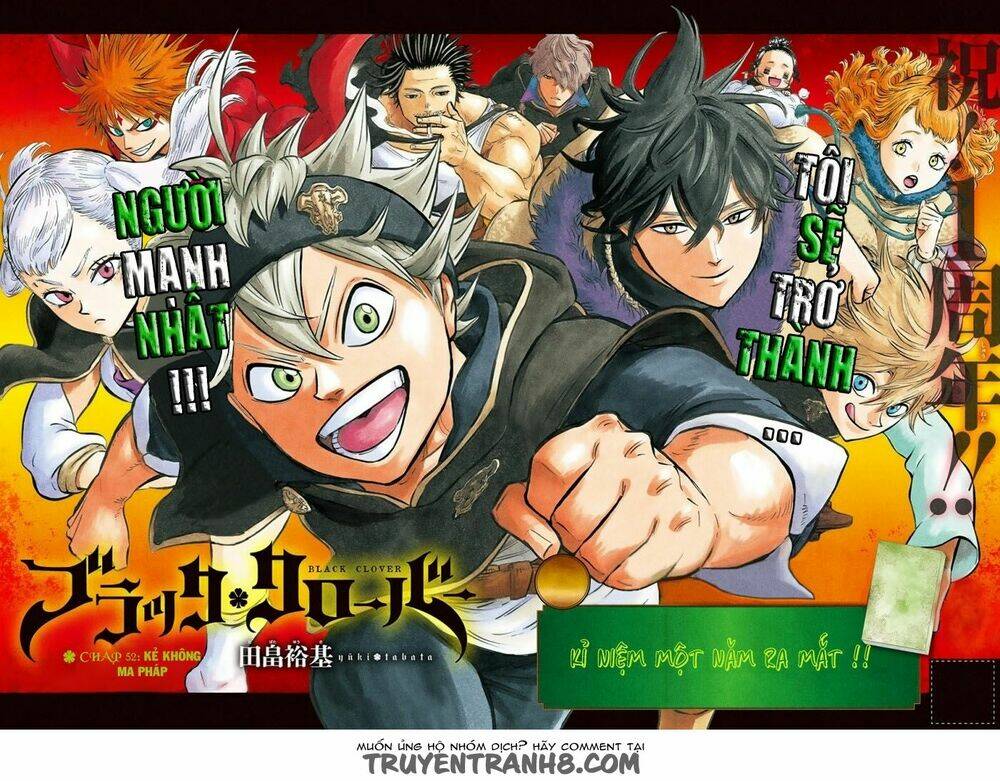 Black Clover – Pháp Sư Không Phép Thuật Chapter 52 - Trang 2