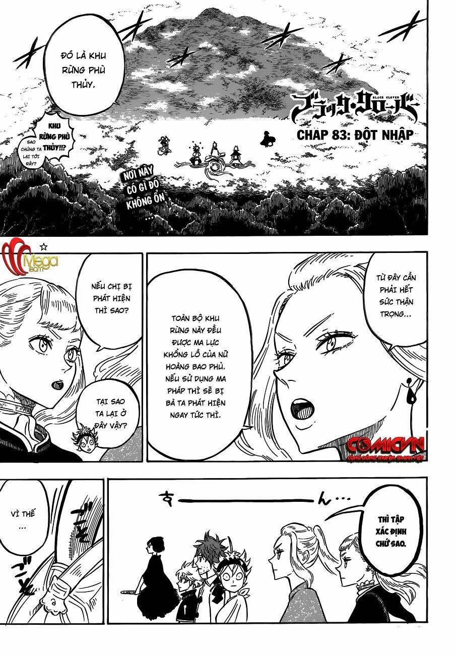 Black Clover – Pháp Sư Không Phép Thuật Chapter 83 - Trang 2