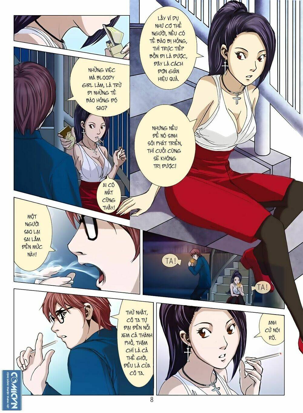 Bloody Girl Chapter 12.1 - Trang 2
