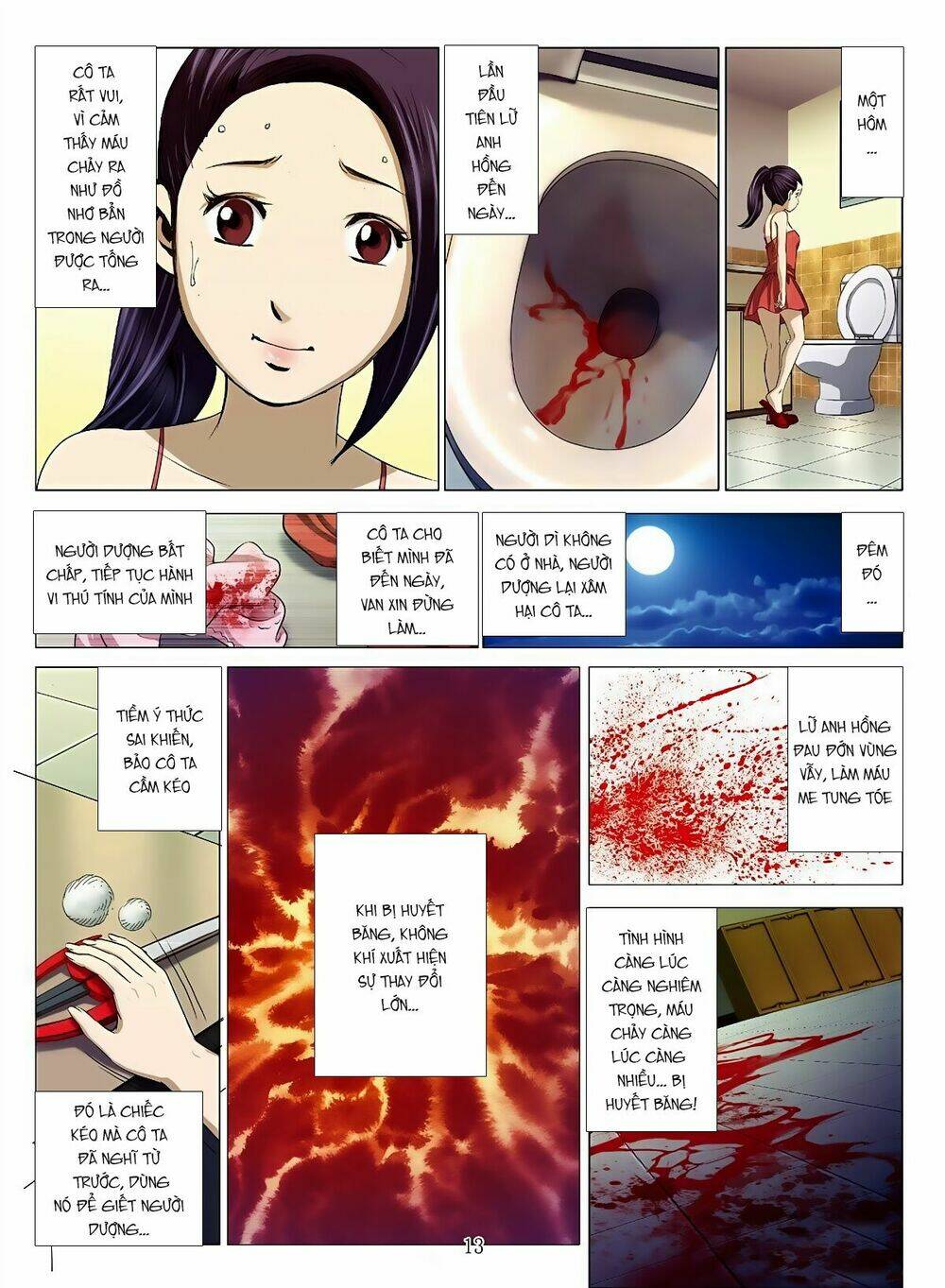 Bloody Girl Chapter 12.3 - Trang 2